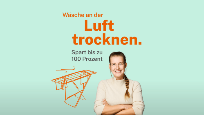 Trockner kosten viel Strom